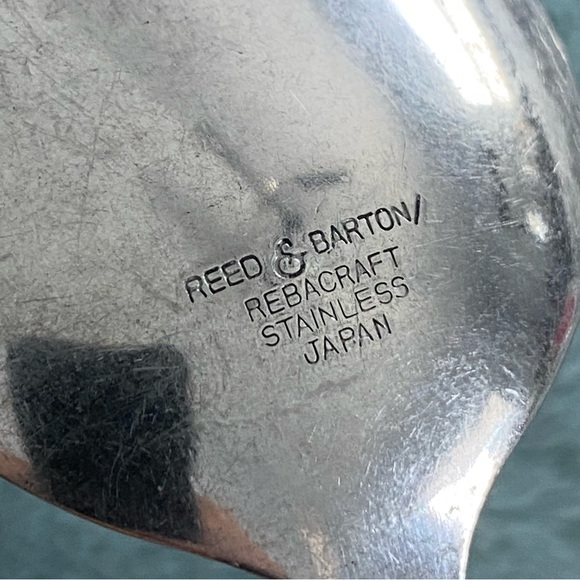 Reed & Barton Royal Bamboo Spoons - Picture 3 of 3